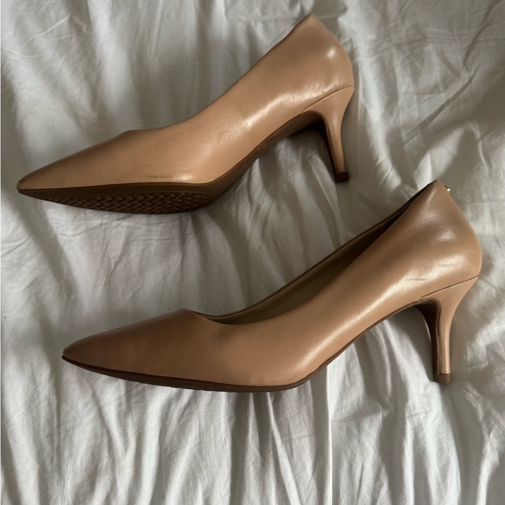 Cole Haan Classic Nude Pointed-Toe Pumps